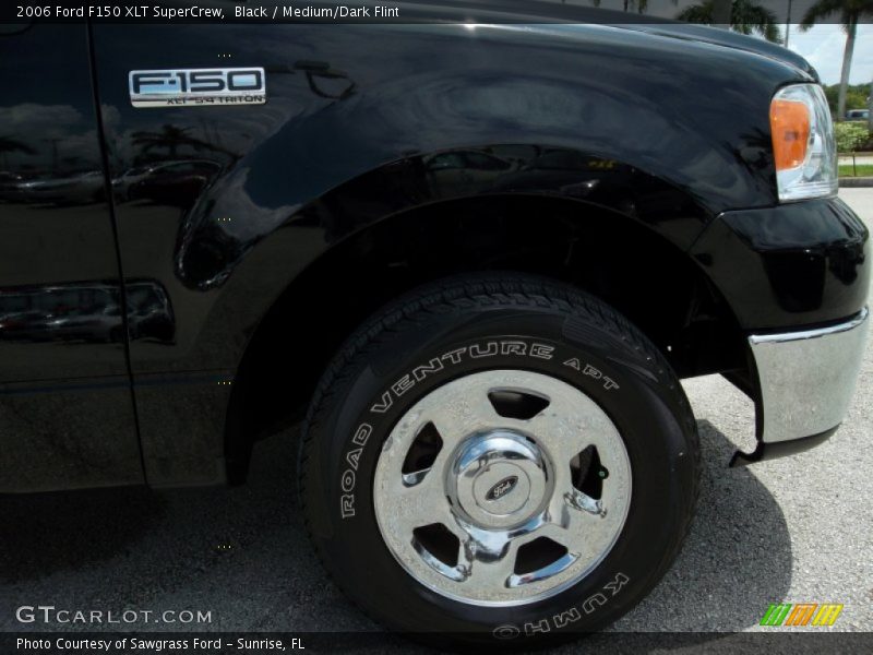 Black / Medium/Dark Flint 2006 Ford F150 XLT SuperCrew