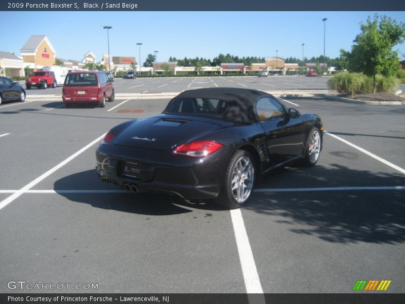 Black / Sand Beige 2009 Porsche Boxster S