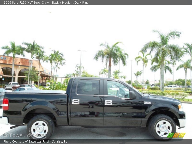 Black / Medium/Dark Flint 2006 Ford F150 XLT SuperCrew
