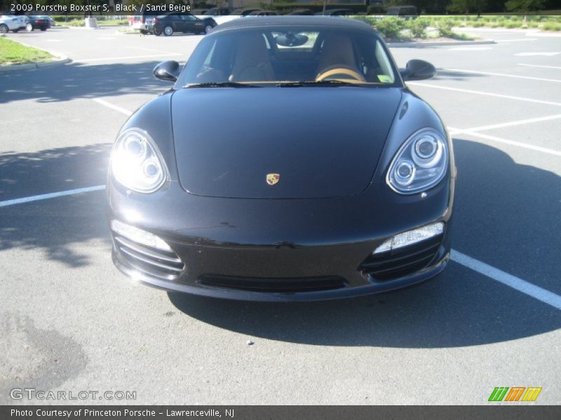 Black / Sand Beige 2009 Porsche Boxster S