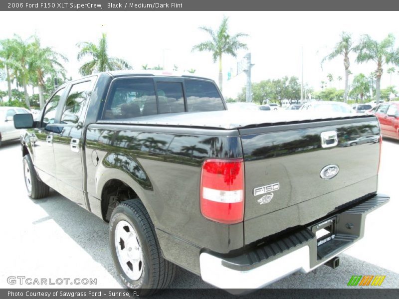 Black / Medium/Dark Flint 2006 Ford F150 XLT SuperCrew