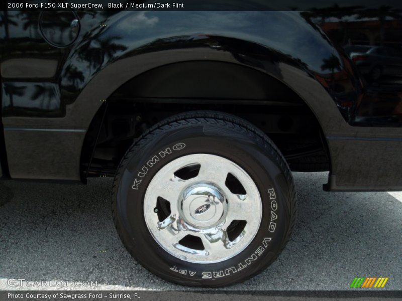 Black / Medium/Dark Flint 2006 Ford F150 XLT SuperCrew