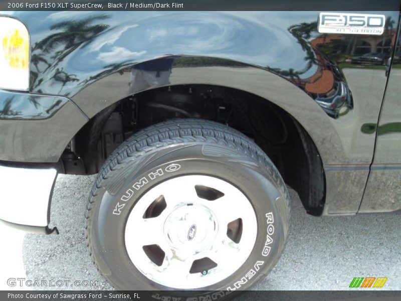 Black / Medium/Dark Flint 2006 Ford F150 XLT SuperCrew