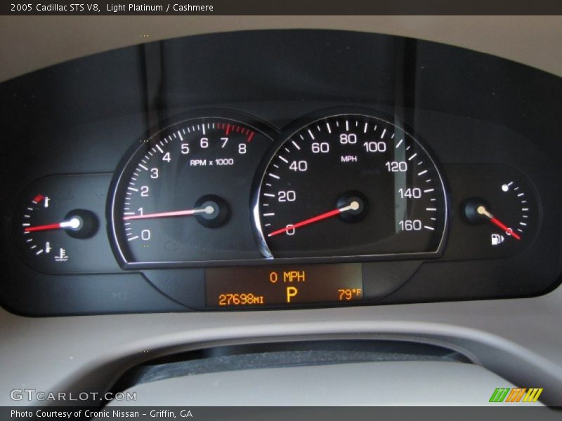 Light Platinum / Cashmere 2005 Cadillac STS V8