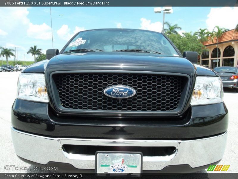 Black / Medium/Dark Flint 2006 Ford F150 XLT SuperCrew