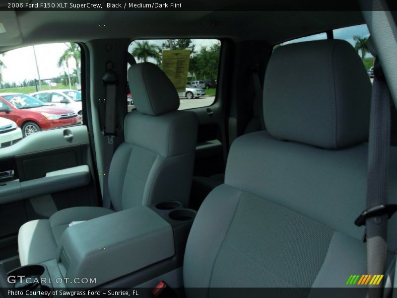 Black / Medium/Dark Flint 2006 Ford F150 XLT SuperCrew