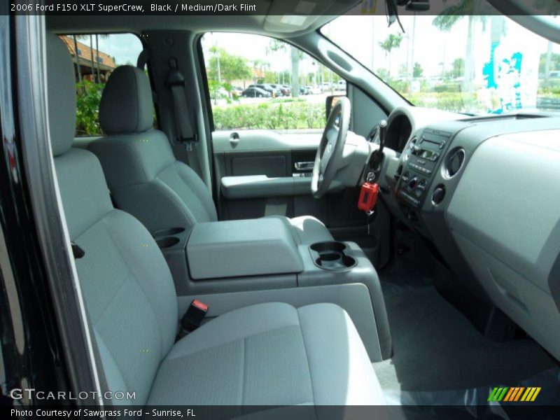 Black / Medium/Dark Flint 2006 Ford F150 XLT SuperCrew