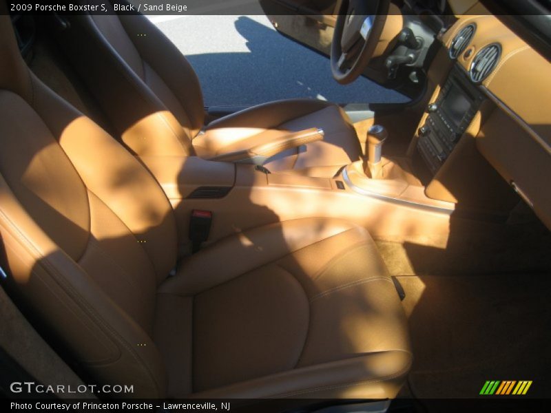 Black / Sand Beige 2009 Porsche Boxster S
