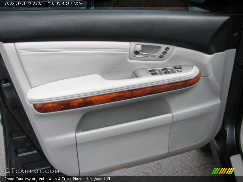 Flint Gray Mica / Ivory 2005 Lexus RX 330