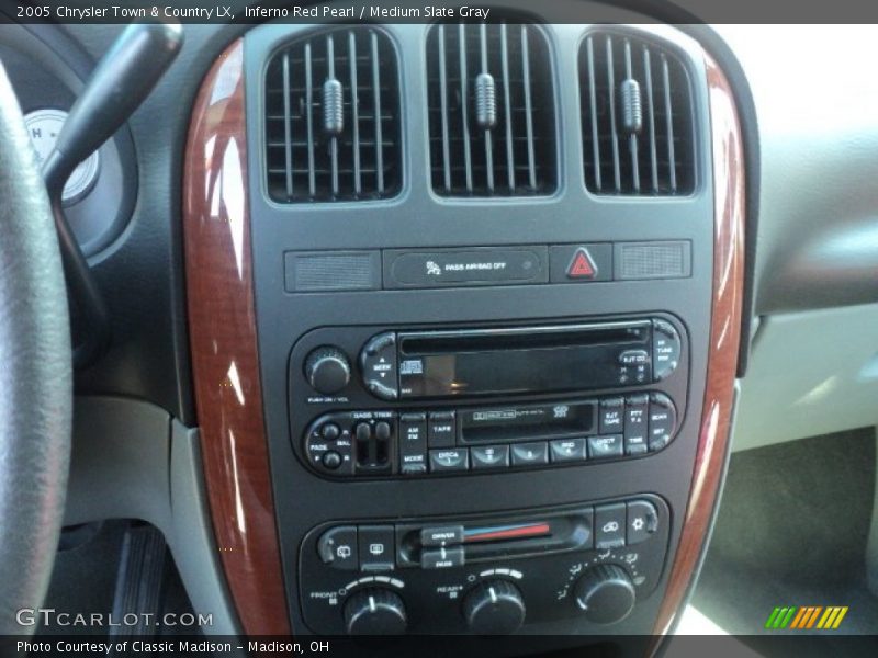 Inferno Red Pearl / Medium Slate Gray 2005 Chrysler Town & Country LX