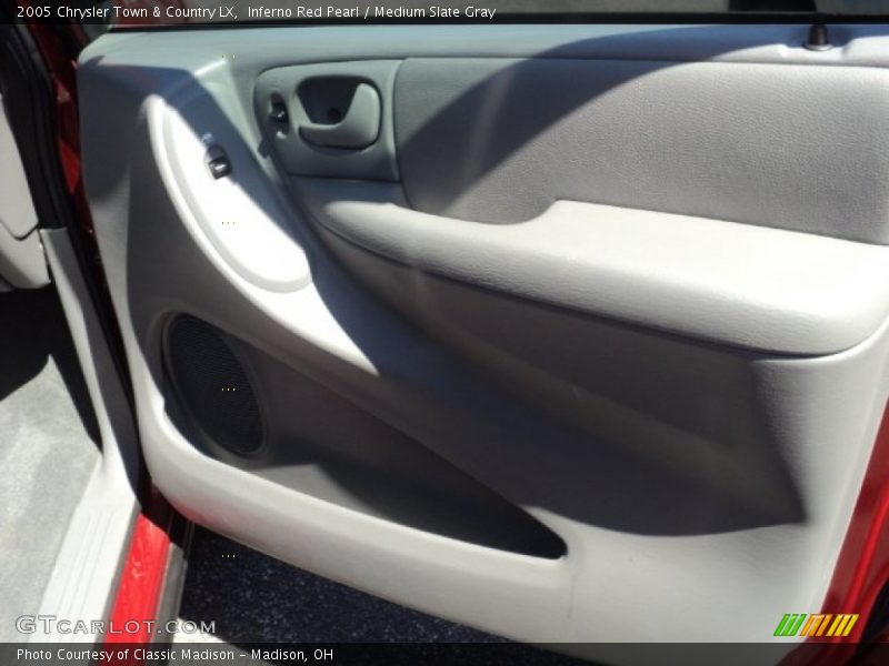 Inferno Red Pearl / Medium Slate Gray 2005 Chrysler Town & Country LX