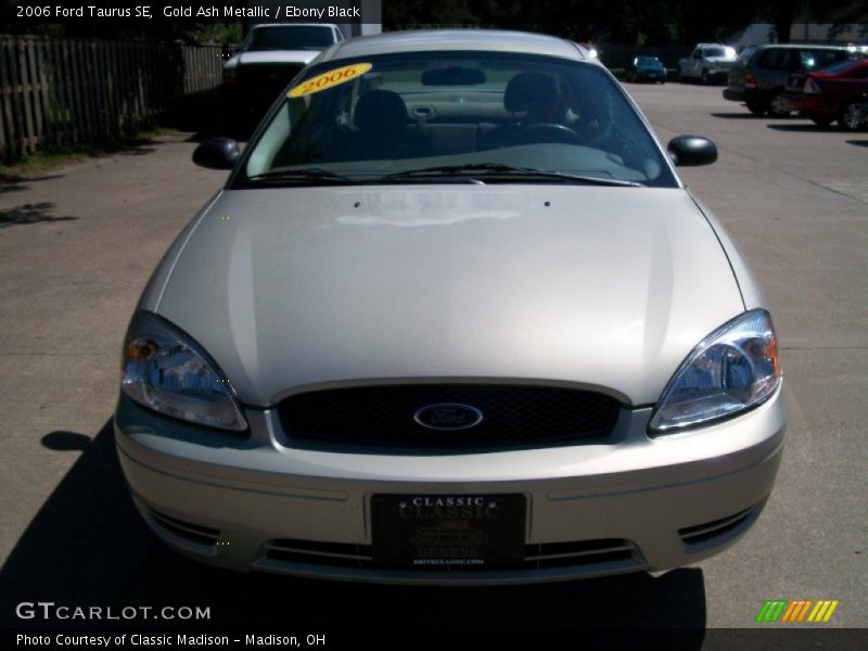 Gold Ash Metallic / Ebony Black 2006 Ford Taurus SE