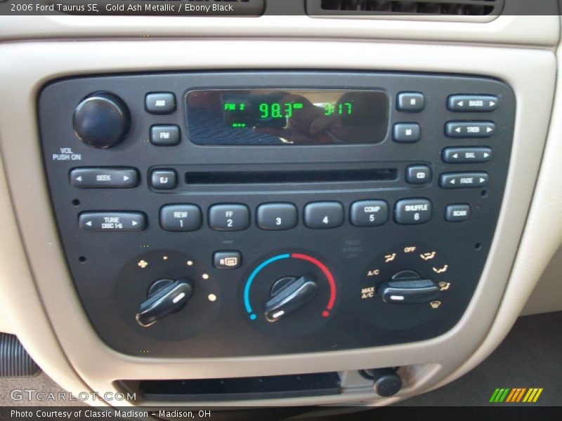 Gold Ash Metallic / Ebony Black 2006 Ford Taurus SE