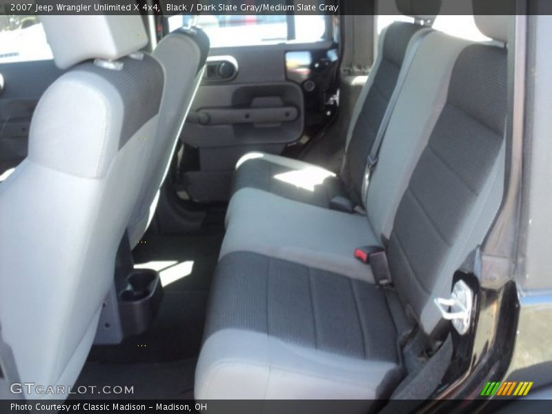 Black / Dark Slate Gray/Medium Slate Gray 2007 Jeep Wrangler Unlimited X 4x4