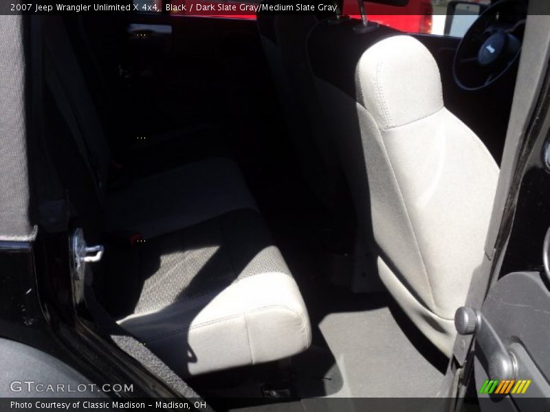 Black / Dark Slate Gray/Medium Slate Gray 2007 Jeep Wrangler Unlimited X 4x4