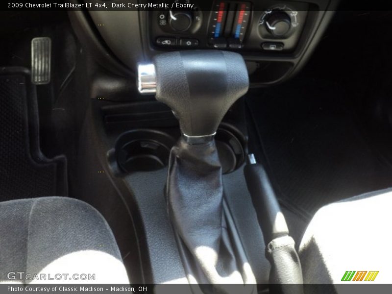 Dark Cherry Metallic / Ebony 2009 Chevrolet TrailBlazer LT 4x4
