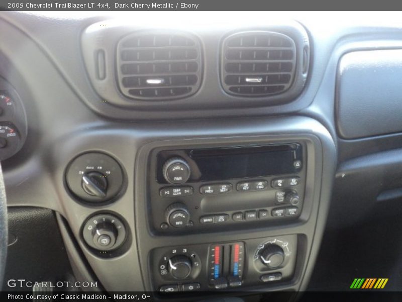 Dark Cherry Metallic / Ebony 2009 Chevrolet TrailBlazer LT 4x4