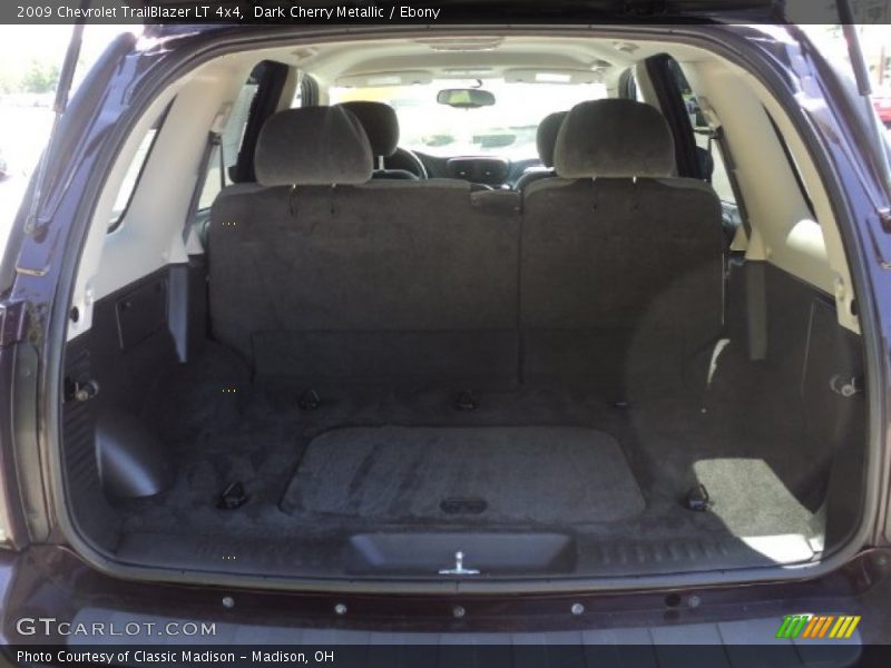 Dark Cherry Metallic / Ebony 2009 Chevrolet TrailBlazer LT 4x4