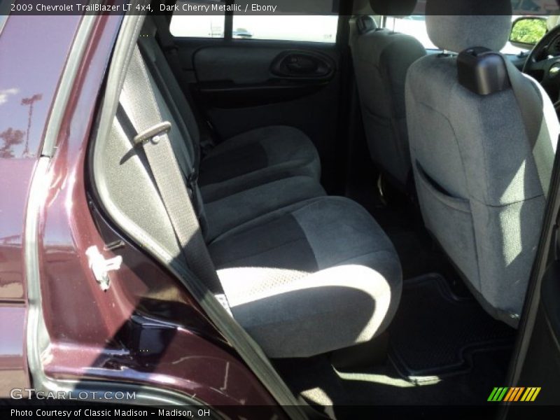 Dark Cherry Metallic / Ebony 2009 Chevrolet TrailBlazer LT 4x4