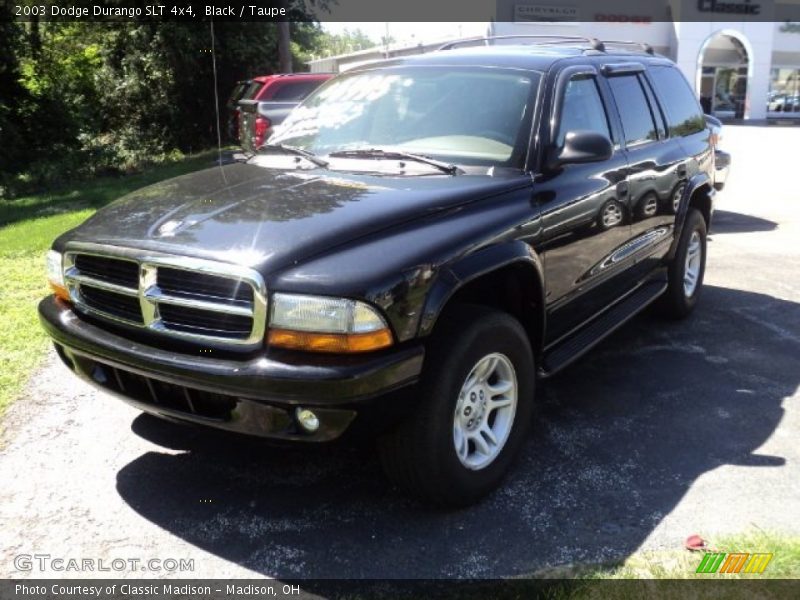 Black / Taupe 2003 Dodge Durango SLT 4x4