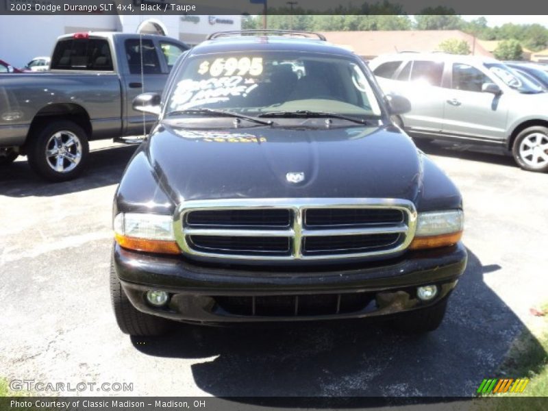 Black / Taupe 2003 Dodge Durango SLT 4x4