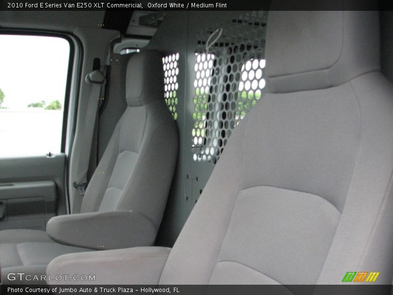 Oxford White / Medium Flint 2010 Ford E Series Van E250 XLT Commericial