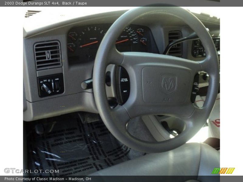 Black / Taupe 2003 Dodge Durango SLT 4x4