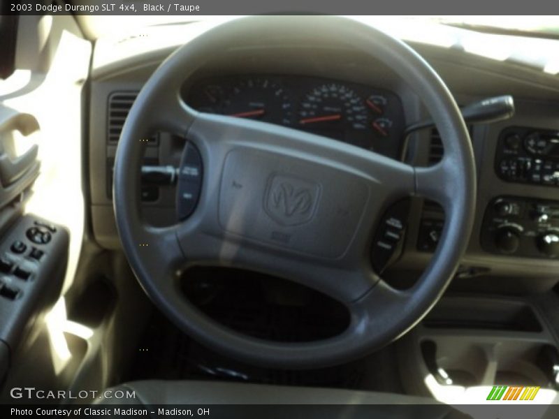 Black / Taupe 2003 Dodge Durango SLT 4x4
