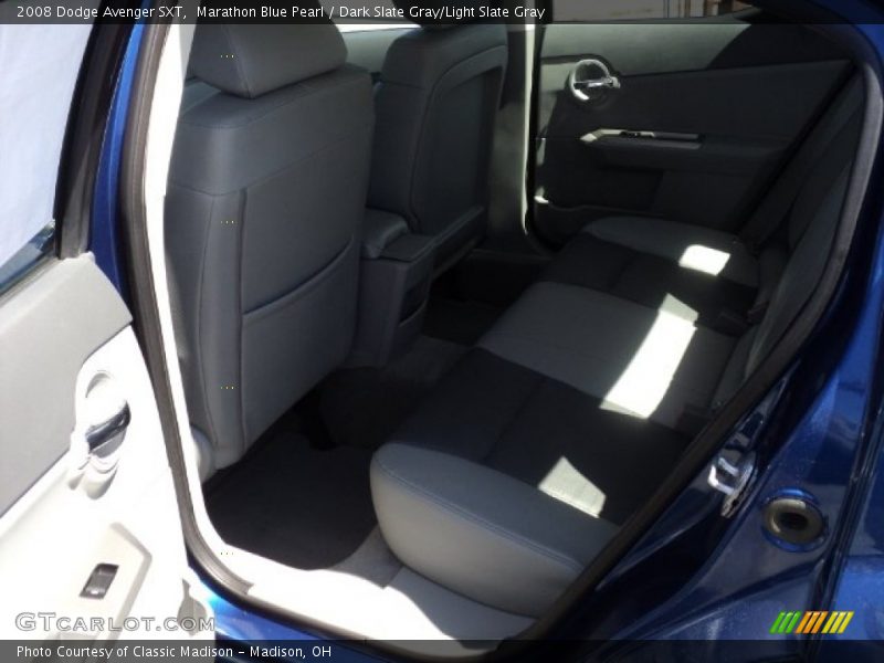 Marathon Blue Pearl / Dark Slate Gray/Light Slate Gray 2008 Dodge Avenger SXT