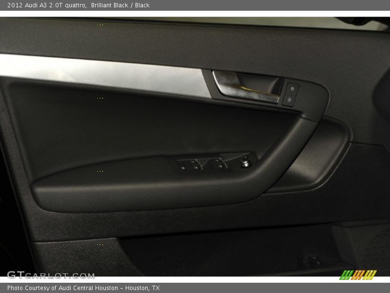 Brilliant Black / Black 2012 Audi A3 2.0T quattro