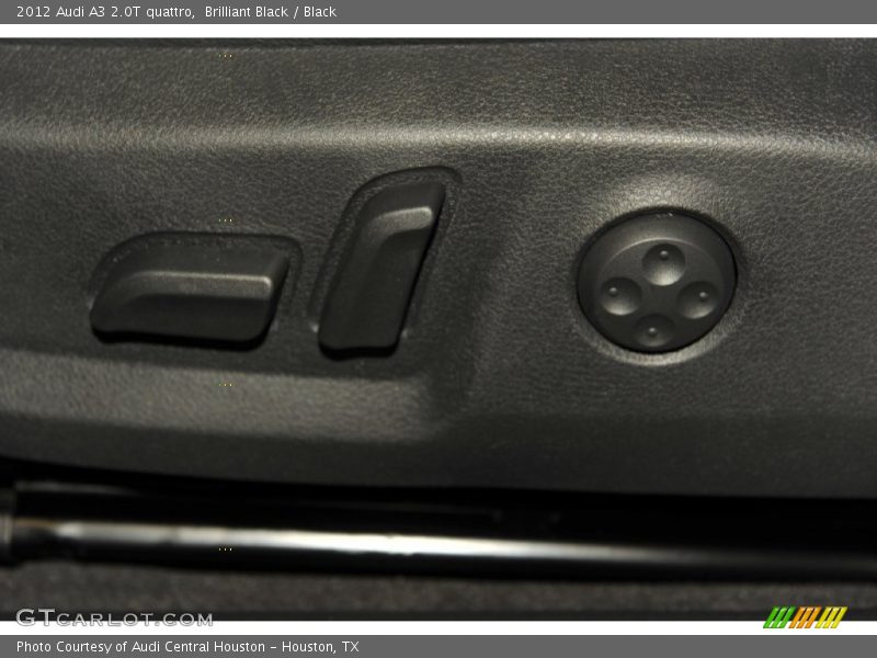 Brilliant Black / Black 2012 Audi A3 2.0T quattro