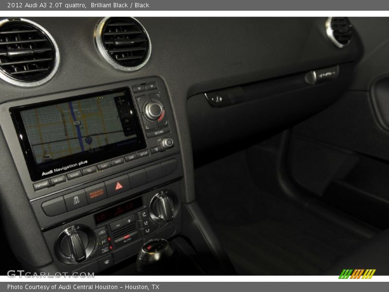 Brilliant Black / Black 2012 Audi A3 2.0T quattro