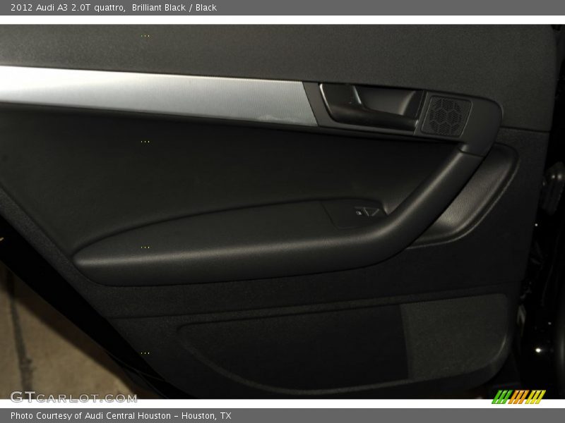 Brilliant Black / Black 2012 Audi A3 2.0T quattro