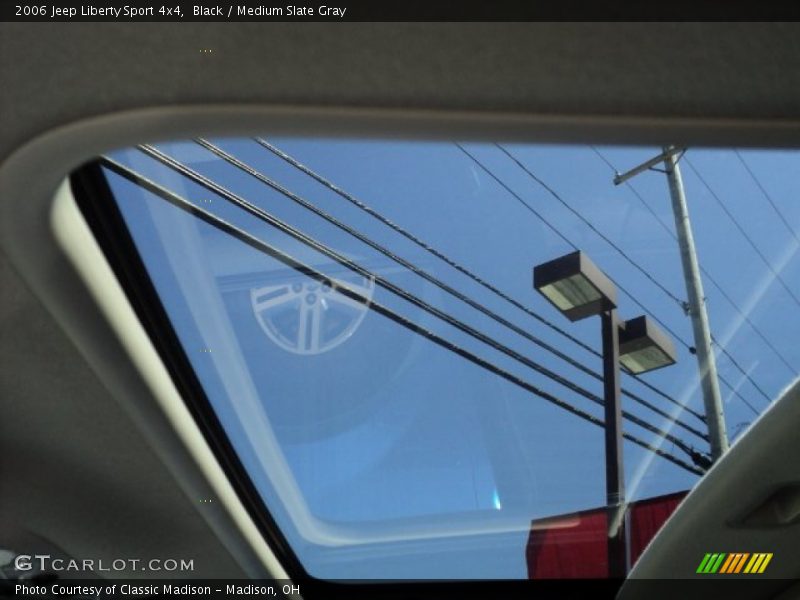 Black / Medium Slate Gray 2006 Jeep Liberty Sport 4x4