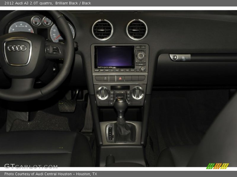 Brilliant Black / Black 2012 Audi A3 2.0T quattro