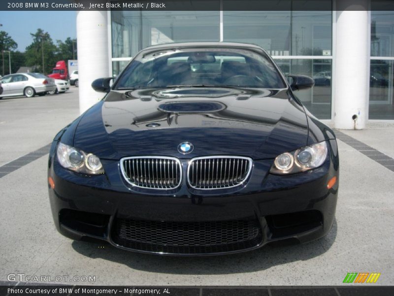 Jerez Black Metallic / Black 2008 BMW M3 Convertible