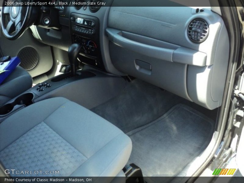 Black / Medium Slate Gray 2006 Jeep Liberty Sport 4x4