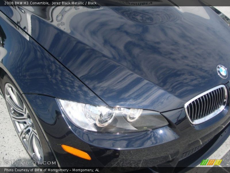Jerez Black Metallic / Black 2008 BMW M3 Convertible