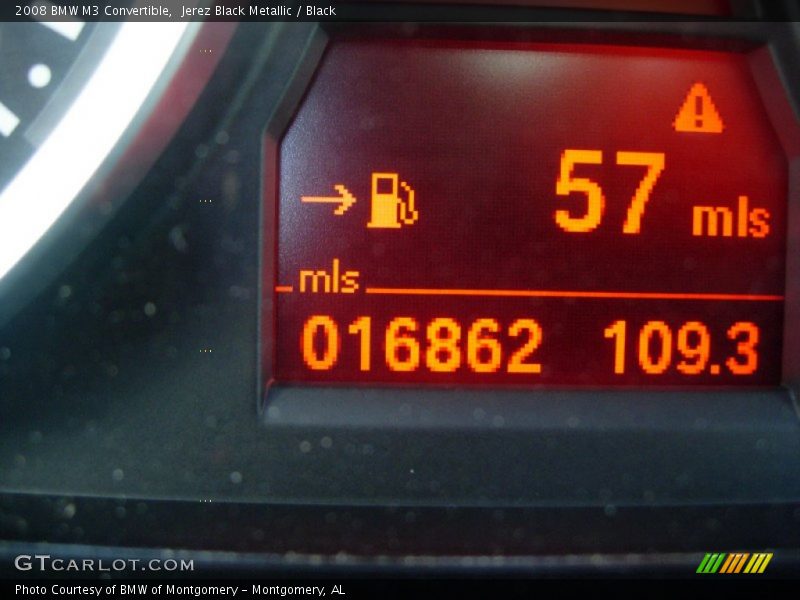 Jerez Black Metallic / Black 2008 BMW M3 Convertible