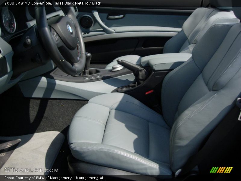 Jerez Black Metallic / Black 2008 BMW M3 Convertible