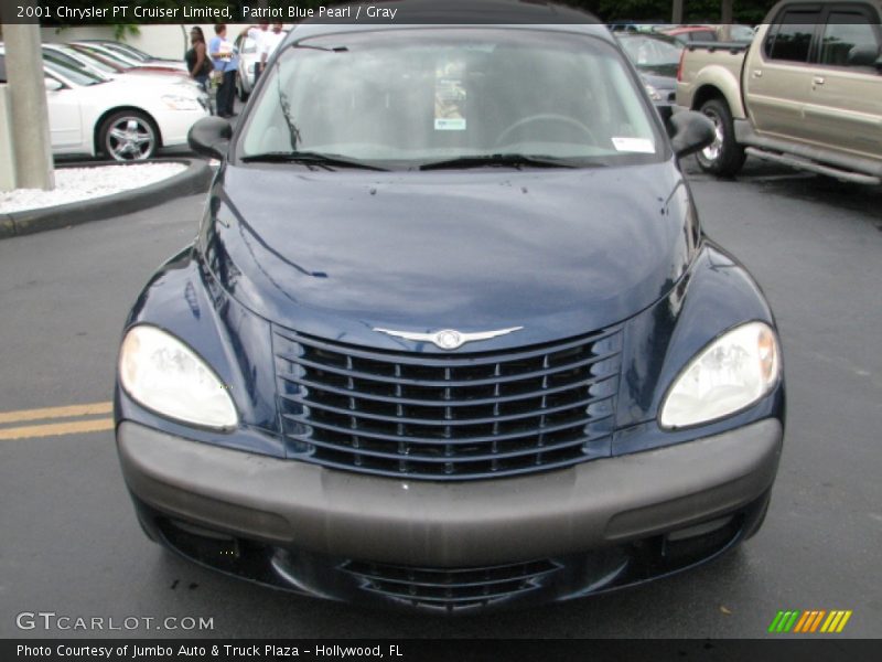 Patriot Blue Pearl / Gray 2001 Chrysler PT Cruiser Limited