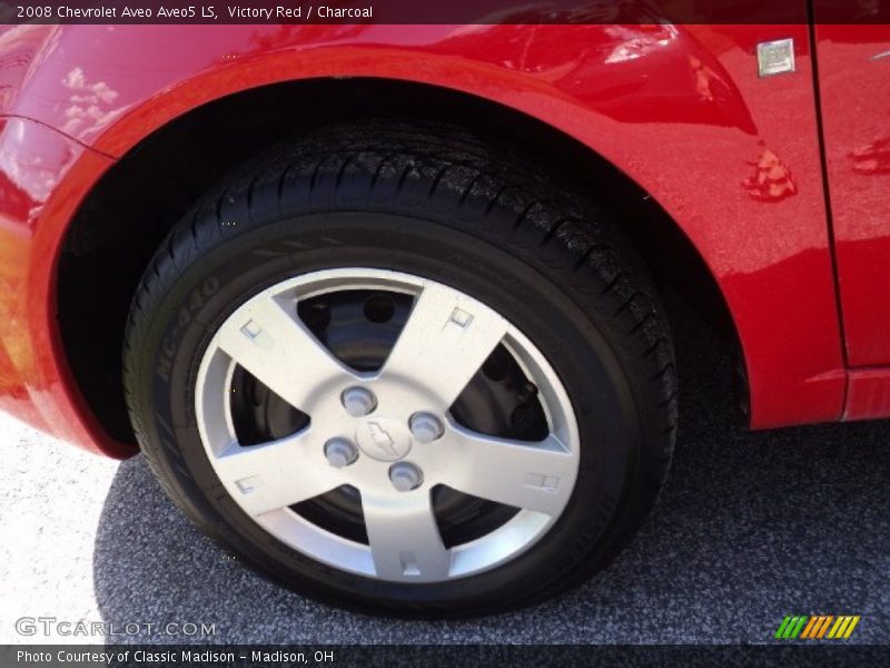 Victory Red / Charcoal 2008 Chevrolet Aveo Aveo5 LS