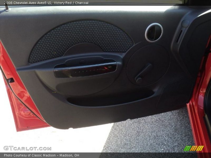 Victory Red / Charcoal 2008 Chevrolet Aveo Aveo5 LS