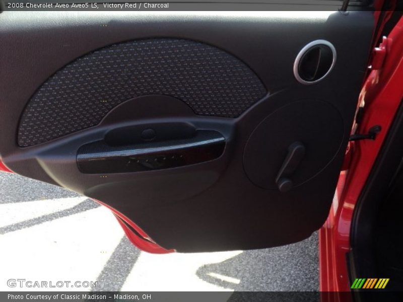 Victory Red / Charcoal 2008 Chevrolet Aveo Aveo5 LS