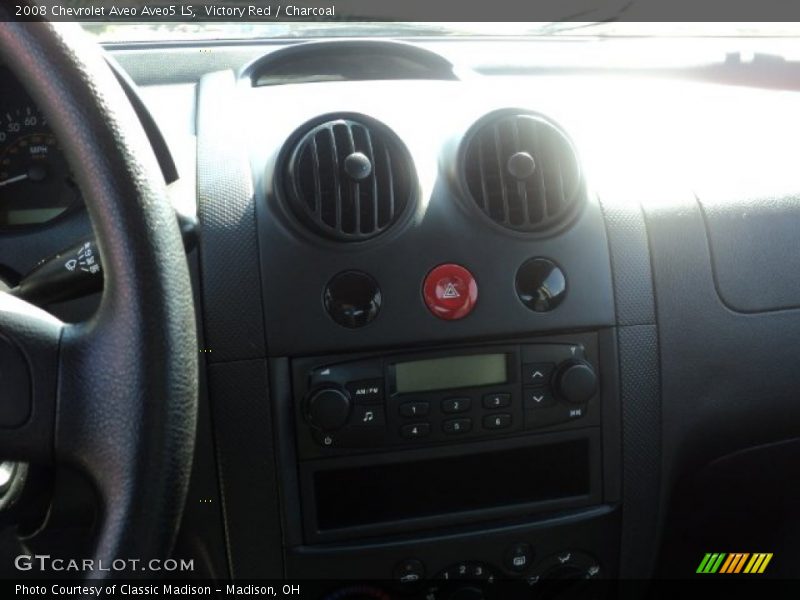 Victory Red / Charcoal 2008 Chevrolet Aveo Aveo5 LS