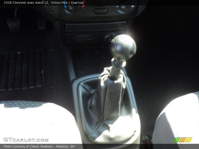 Victory Red / Charcoal 2008 Chevrolet Aveo Aveo5 LS