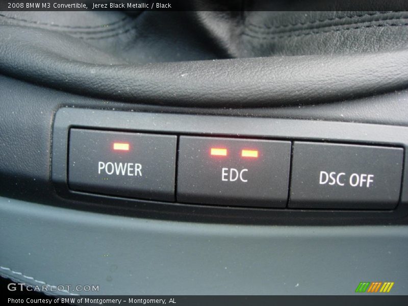 Jerez Black Metallic / Black 2008 BMW M3 Convertible