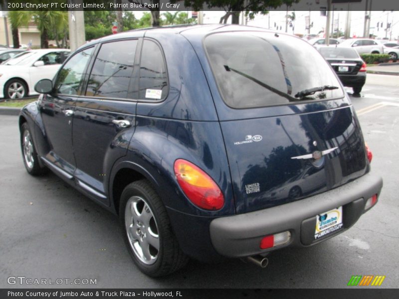 Patriot Blue Pearl / Gray 2001 Chrysler PT Cruiser Limited