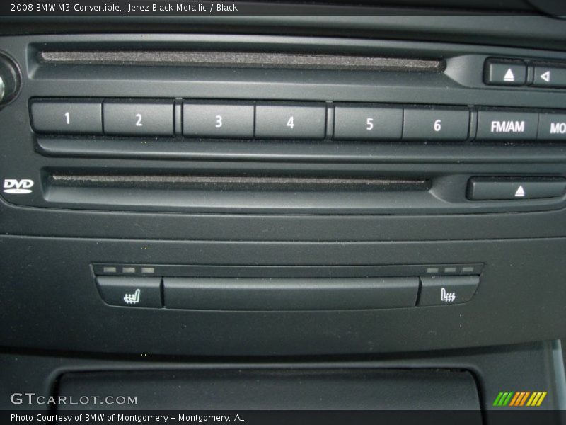 Jerez Black Metallic / Black 2008 BMW M3 Convertible