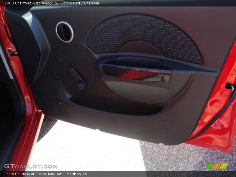 Victory Red / Charcoal 2008 Chevrolet Aveo Aveo5 LS